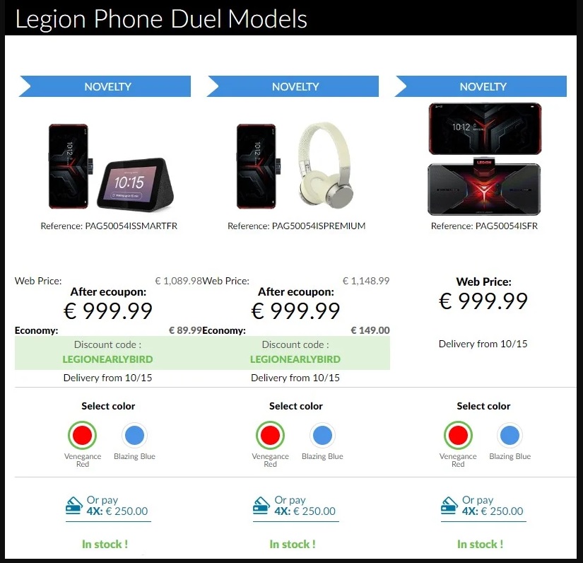 Legion Duel trafi do Europy. Znamy cenę gamingowego smartfona od Lenovo