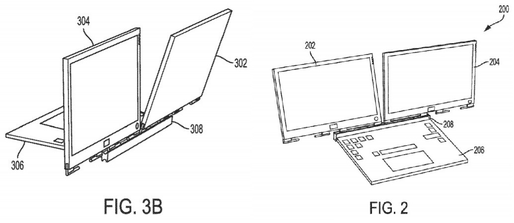 DELL patentuje laptopa z dwoma ekranami