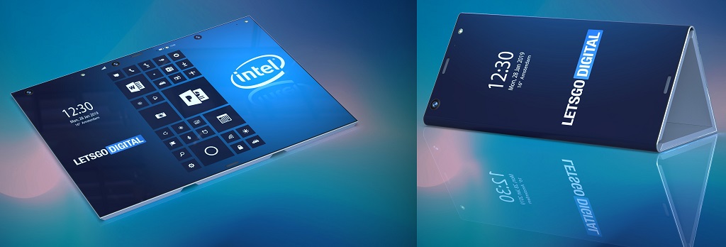 Intel patentuje składane urządzenie. Ciekawa wizja popularnego producenta