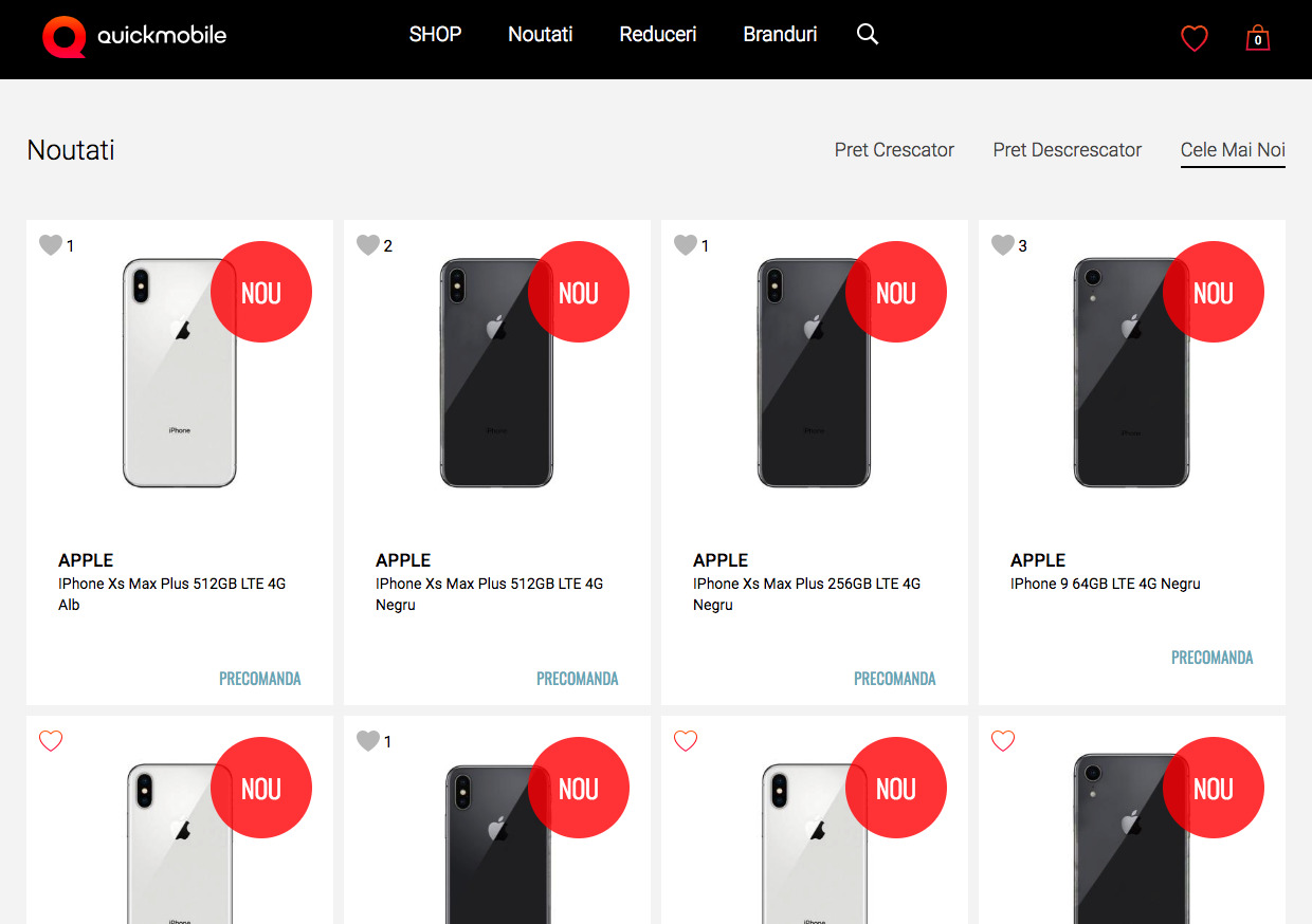 iPhone Xs, iPhone Xs Max Plus dostrzeżone w rumuńskim sklepie internetowym