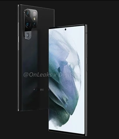 Samsung Galaxy S22 Ultra zaprezentowany na renderach