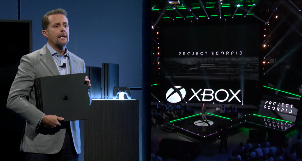 PS4 Pro vs Xbox Scorpio 