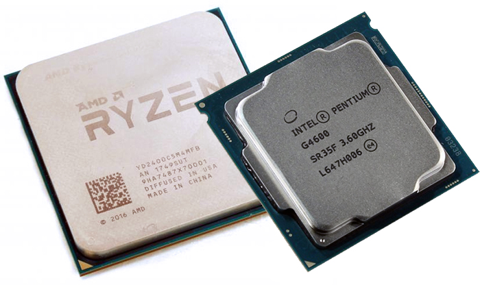 AMD Ryzen 5 2400G vs Pentium G4600, GeForce GTX 1050