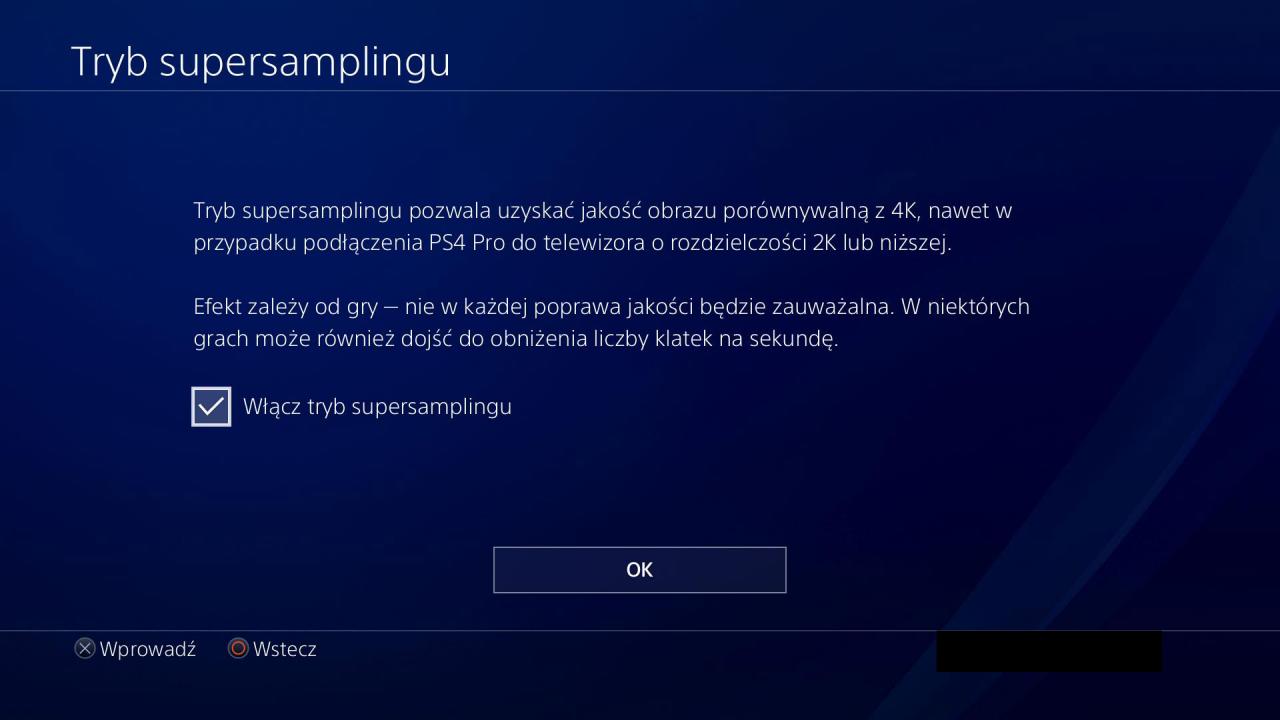 PS4 Pro - supersampling