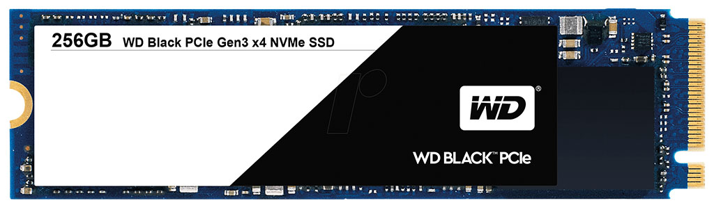 Western Digital WD Black 256 GB – test