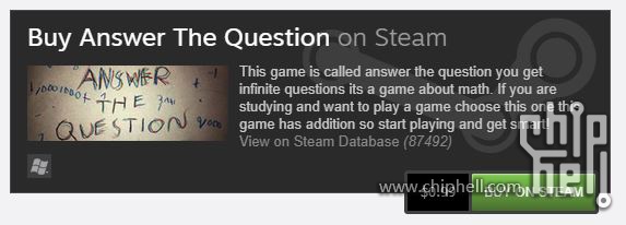 Answer The Question, czyli gra na Steam wydana przez 7-letnią dziewczynkę