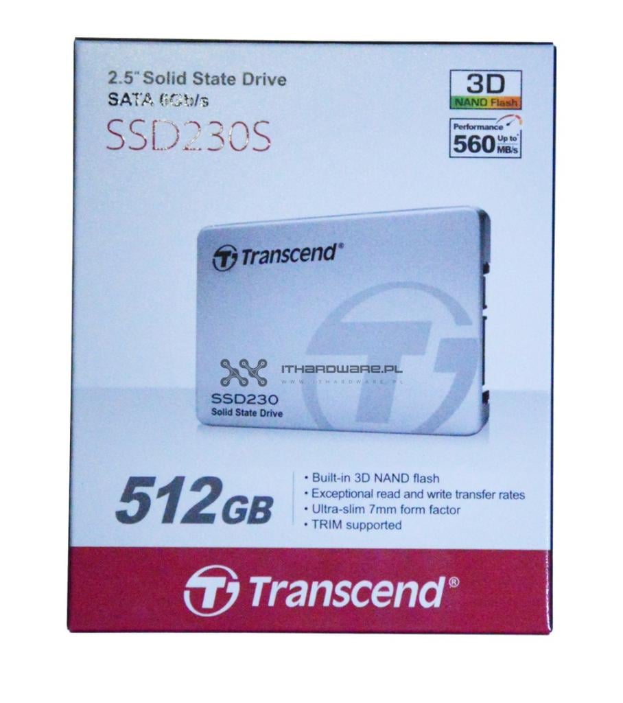 Transcend SSD230S 512 GB - gdy 256 GB to za mało