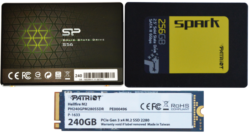 Test dysków SSD 240 - 256 GB #4