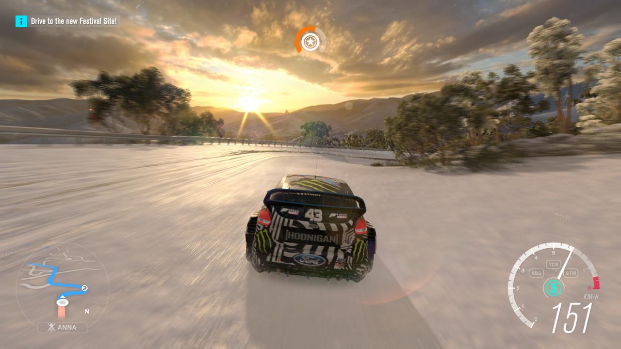 Forza Horizon 3 - scena z dodatku Blizzard Mountain