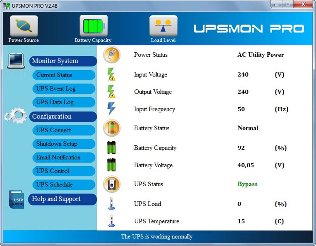 Test zasilacza awaryjnego UPS Powercom MRT-1000VA