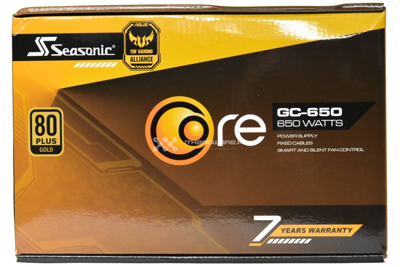 Seasonic Core GC-650 GM-650 - test, recenzja, review 