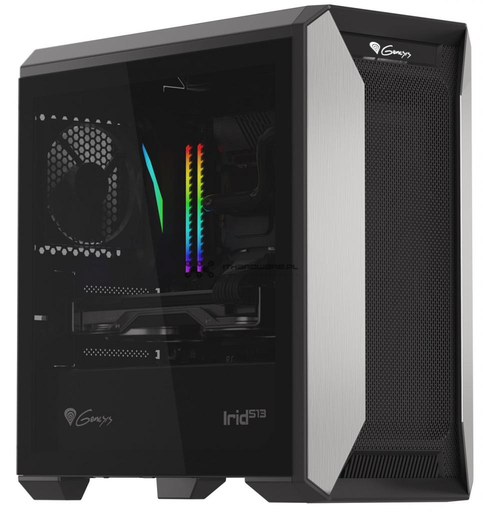 Test obudowy Genesis Irid 513