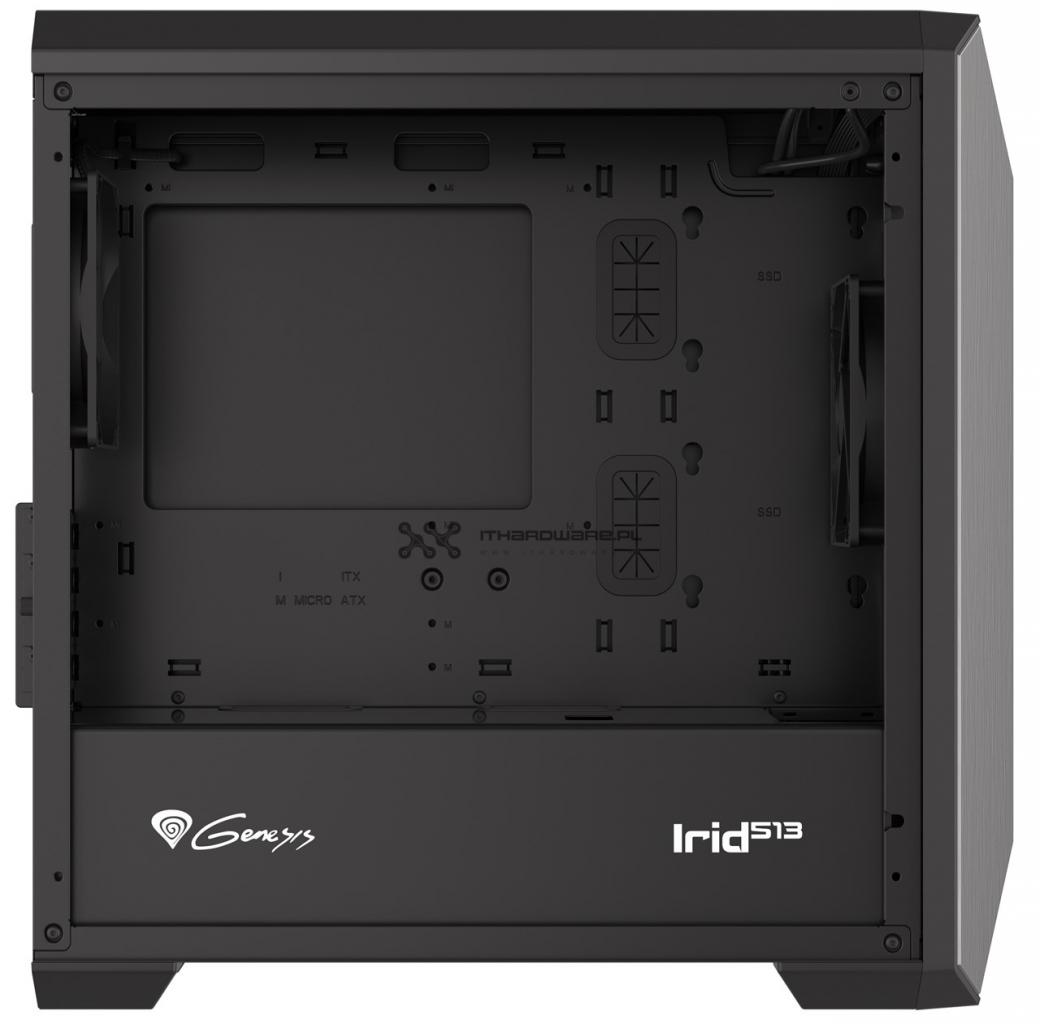 Test obudowy Genesis Irid 513