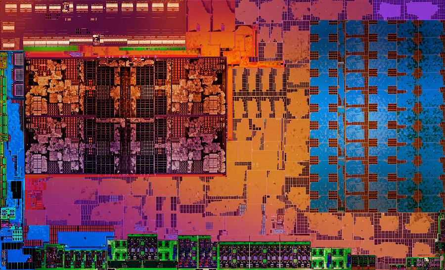 AMD Athlon 200GE - zdjęcie rdzenia