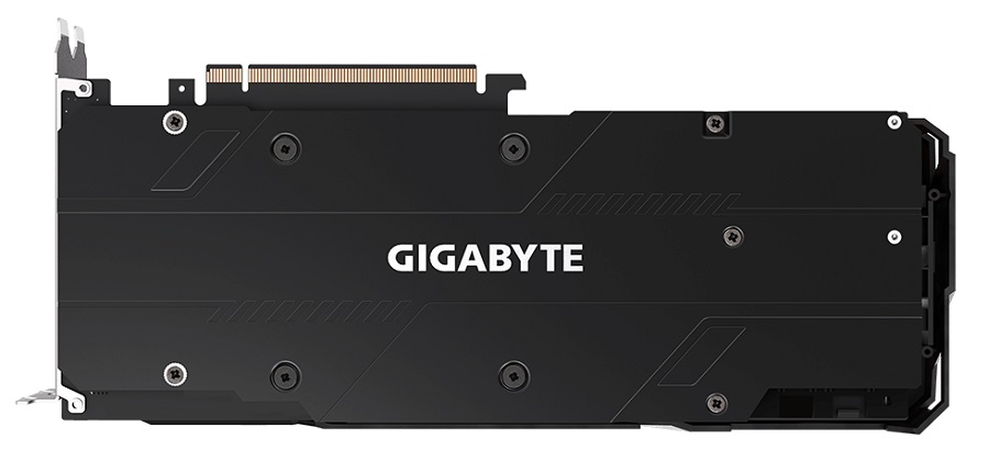 GIGABYTE GeForce RTX 2060 GAMING OC PRO 6G - tył, backplate