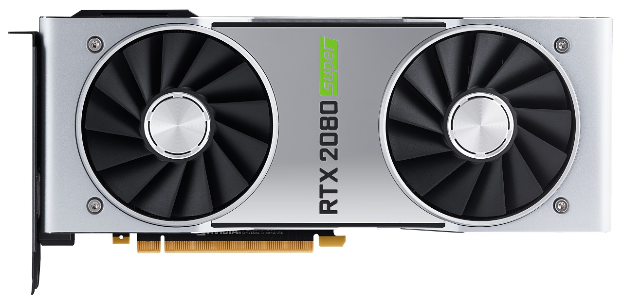 NVIDIA GeForce RTX 2080 SUPER Founders Edition - front