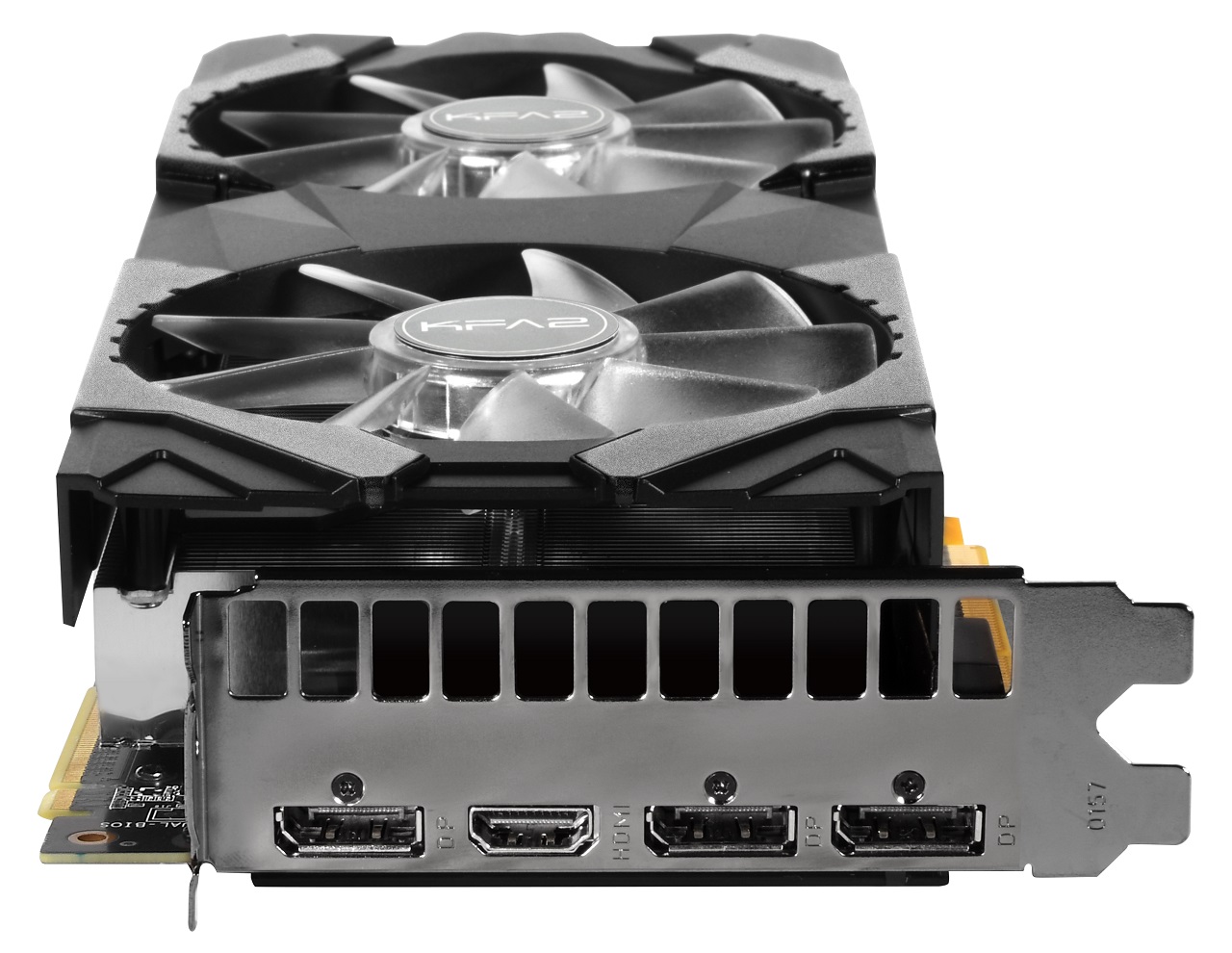 KFA2 GeForce RTX 2070 SUPER EX (1-Click OC) – złącza wideo