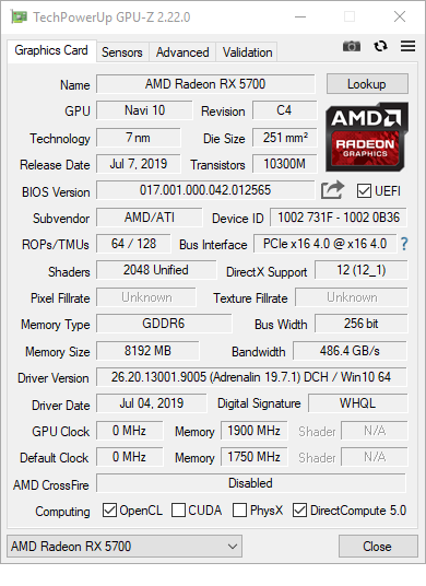 Test AMD Radeon RX 5700 oraz RX 5700 XT. Navi w akcji