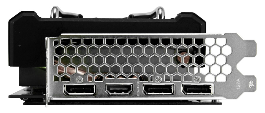 Gainward GeForce RTX 2060 SUPER Phantom GS - złącza wideo