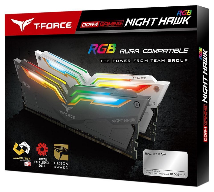 Team Group NIGHT HAWK RGB 2x8 GB DDR4-3600 CL 18 – test pamięci RAM