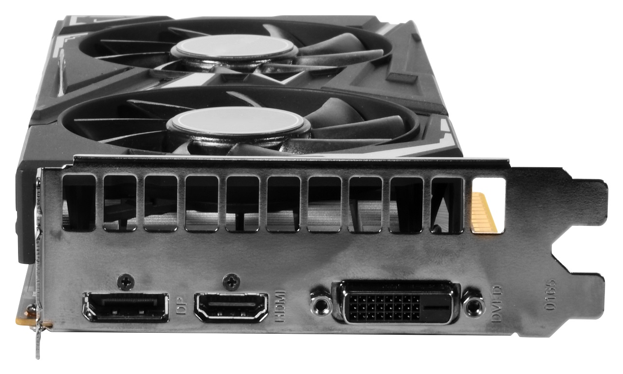 KFA2 GeForce GTX 1650 EX (1-Click OC) GDDR6 – złącza wideo
