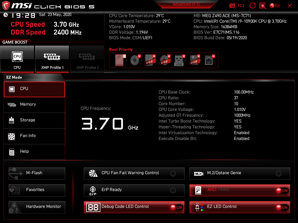 Test płyty głównej MSI MEG Z490 ACE. Bezkompromisowo i efektownie