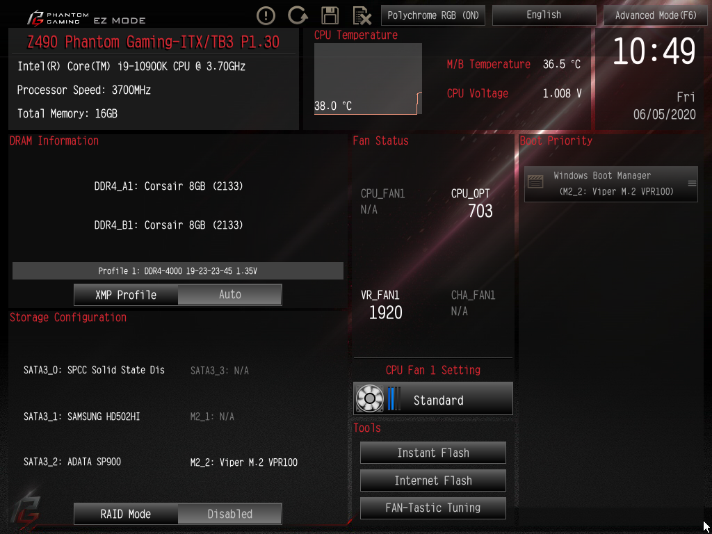 Test płyty ASRock Z490 Phantom Gaming-ITX/TB3. Kolejny mikrus w akcji