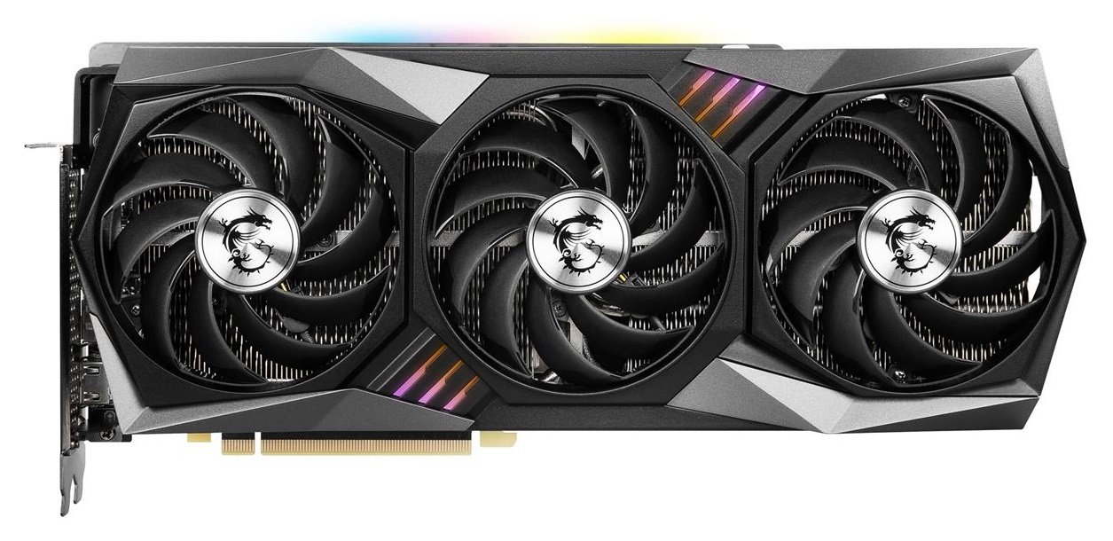 MSI GeForce RTX 3080 GAMING X TRIO - front
