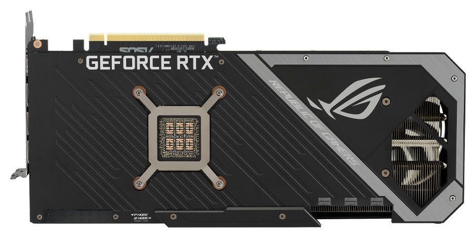 ASUS ROG STRIX GeForce RTX 3080 OC - backplate