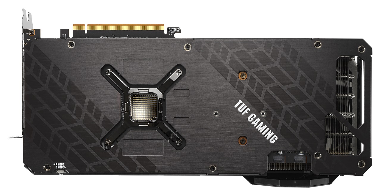 ASUS TUF GAMING Radeon RX 6800 XT OC - backplate
