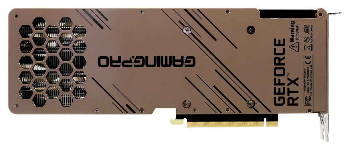 Palit GeForce RTX 3080 Ti GamingPro - backplate