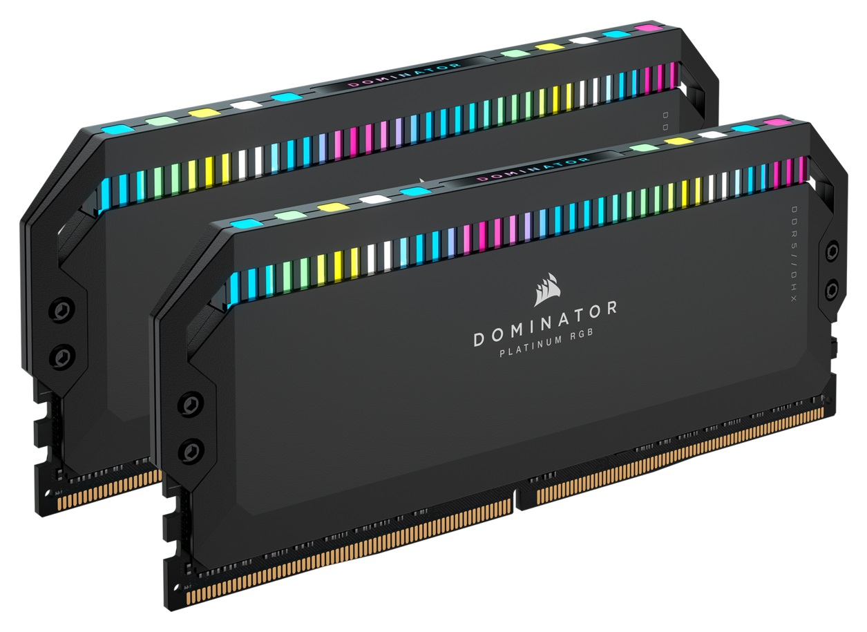 Test pamięci CORSAIR DOMINATOR PLATINUM RGB 2x32 GB 5200 MHz CL 38. DDR5 w kolorowym wydaniu