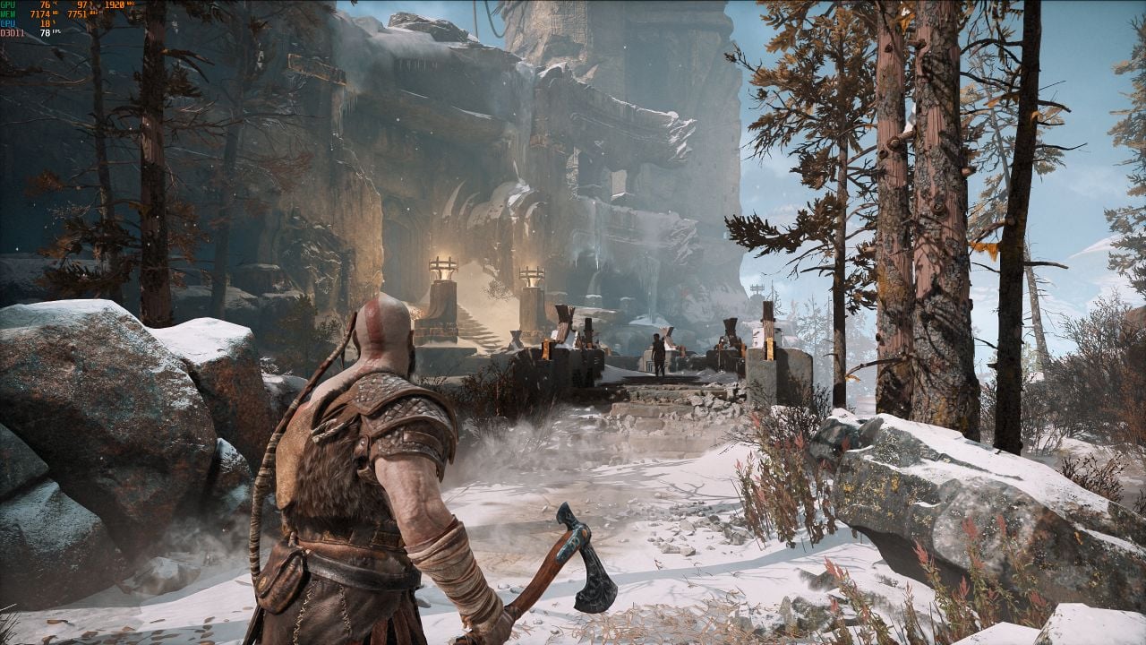 God of War - DLSS vs FSR: porównanie jakości obrazu i test wydajności na kartach GeForce RTX