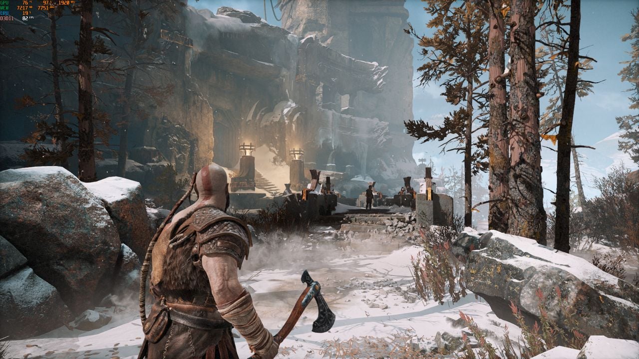 God of War - DLSS vs FSR: porównanie jakości obrazu i test wydajności na kartach GeForce RTX