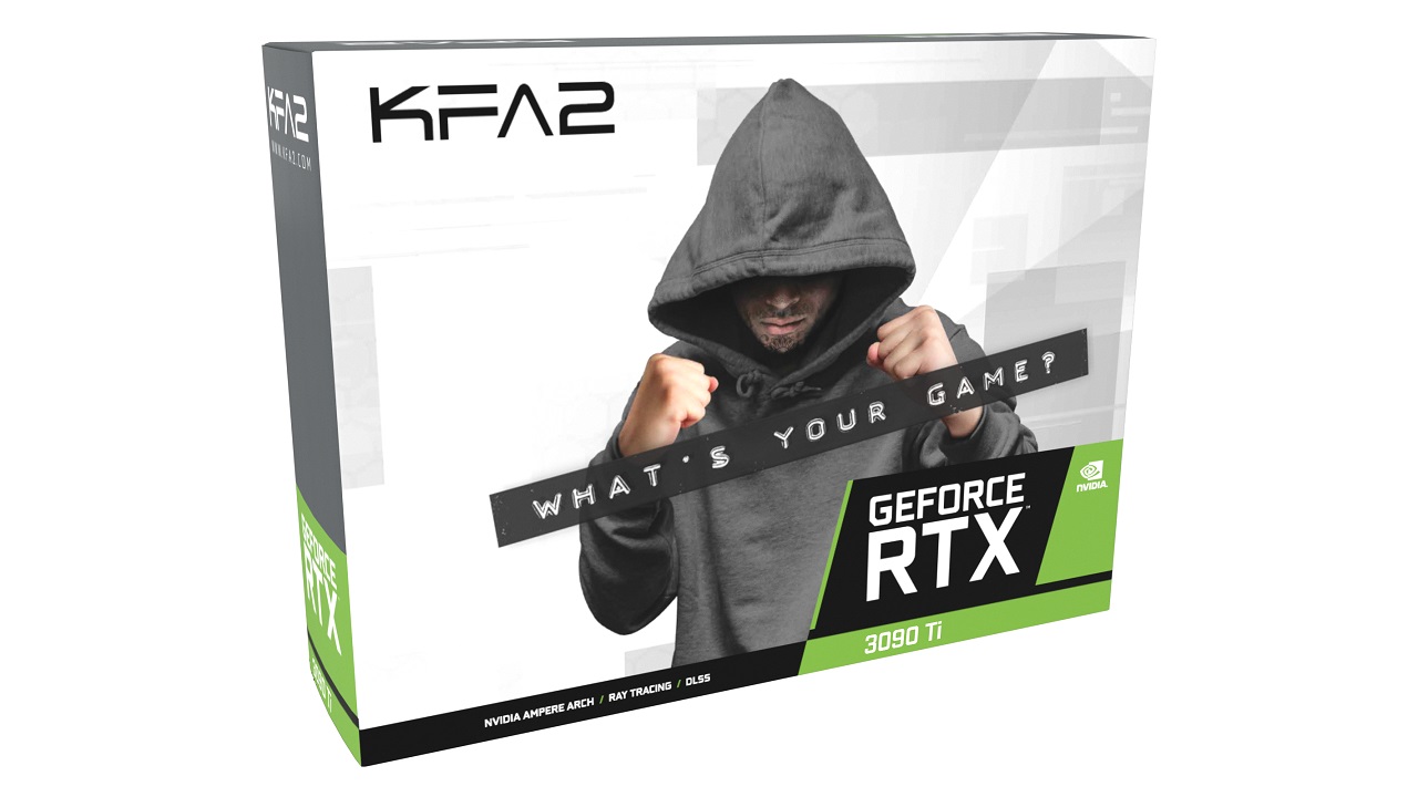 KFA2 GeForce RTX 3090 Ti EX Gamer (1-Click OC) – fabryczne opakowanie