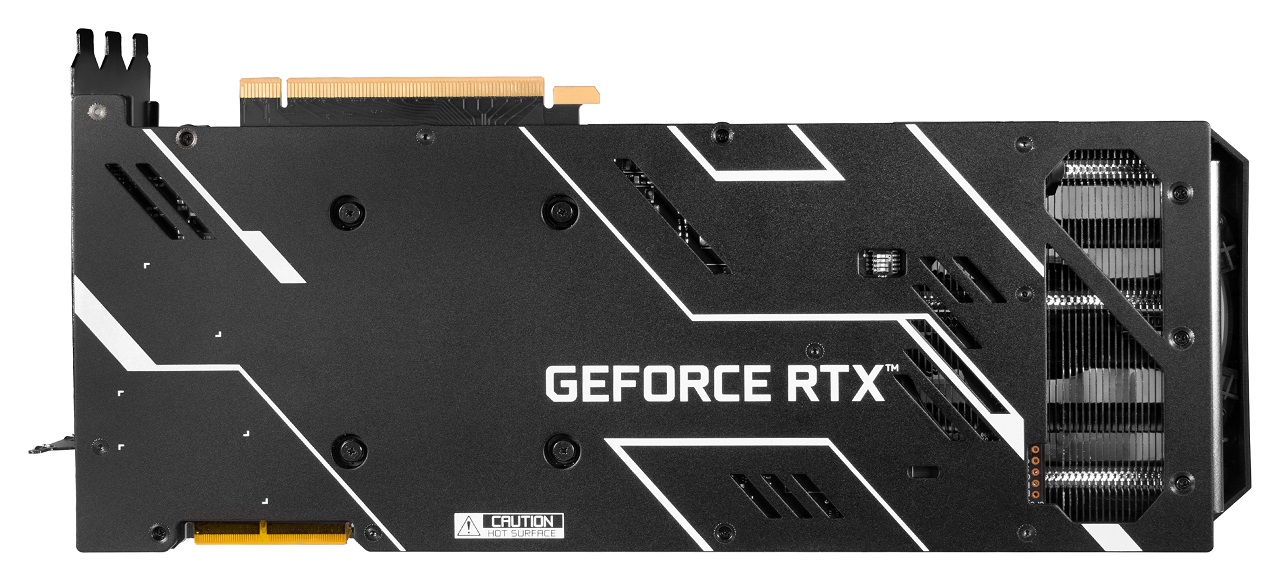 KFA2 GeForce RTX 3090 Ti EX Gamer (1-Click OC) – backplate