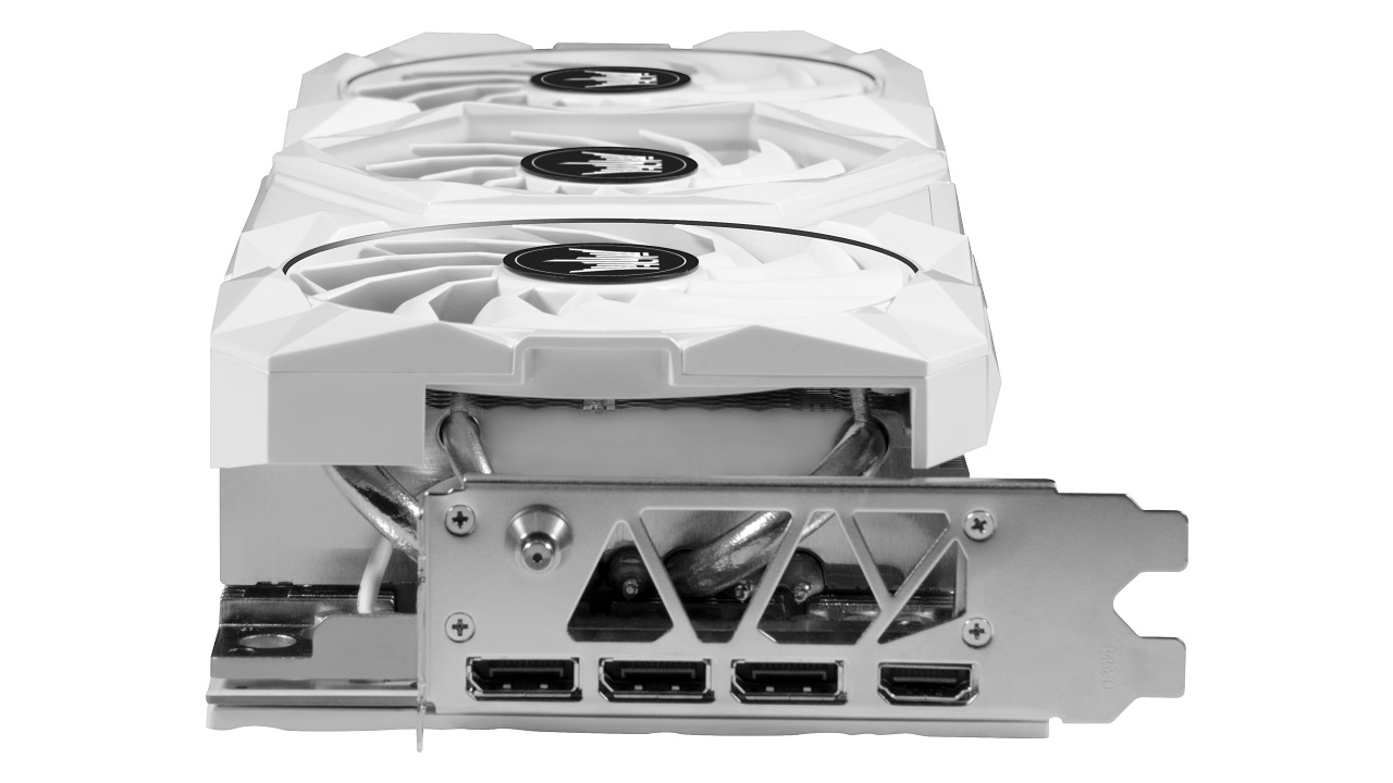 KFA2 GeForce RTX 3090 Ti HOF - złącza wideo